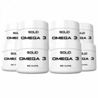 8 x SOLID Nutrition Omega-3, 60 caps