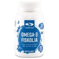 Healthwell Omega-3 Fiskolja, 120 kaps