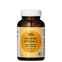 ALIGA AQTIVE Vegansk Omega-3 - 60 Kapslar