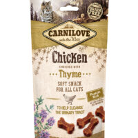 Carnilove Semi Moist Snack Chicken With Thyme Kattgodis - 50 g