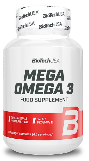 BioTechUSA Mega Omega 3 - 90 Kapslar