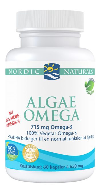 Nordic Naturals Algae Omega 3 - 60 Kapslar